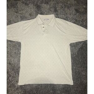 Vintage Bert Pulitzer Polo Shirt Mens XL Geometric Golf Preppy 90s South Africa